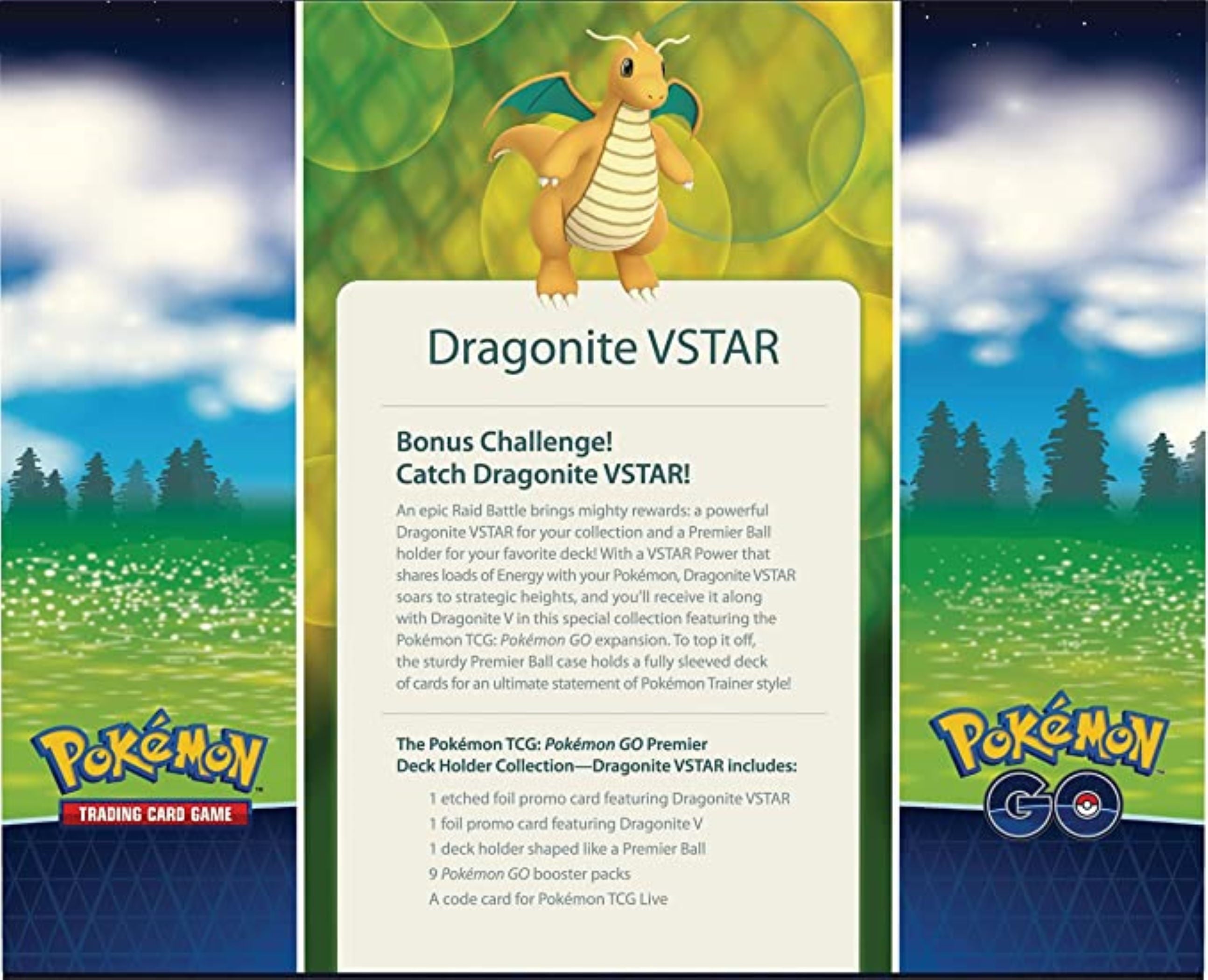 Trading Card Games  GO Premier Deck Holder Collection Dragonite VSTAR Box